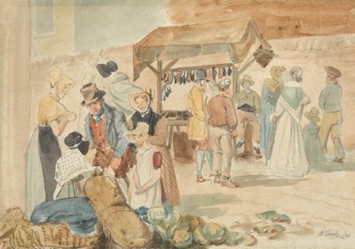 La Piazza del Mercato da Nicholas Condy