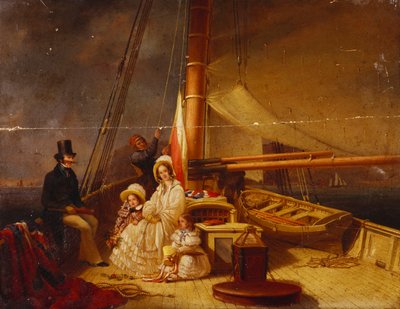 Lo yacht "The Guernsey" con il suo proprietario, la sua famiglia e l