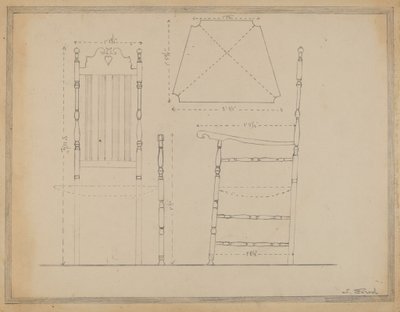 Disegno di sedia da Nicholas Gorid