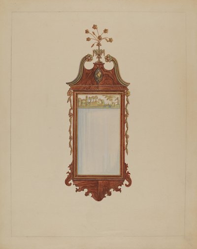 Specchio Hepplewhite da Nicholas Gorid