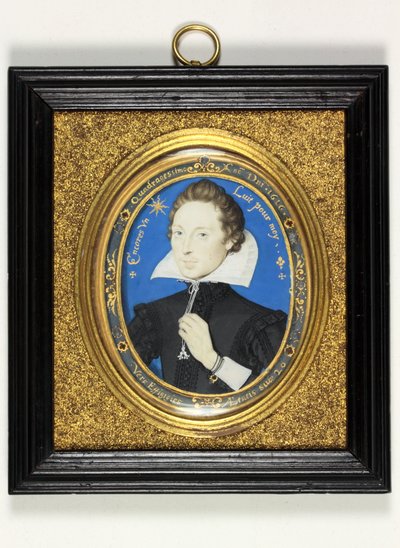 Un Gentiluomo Chiamato Henry Carey, 2° Conte di Monmouth da Nicholas Hilliard