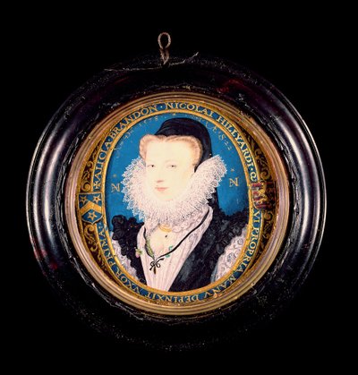 Alice Brandon, Mrs Hilliard, 1578 da Nicholas Hilliard