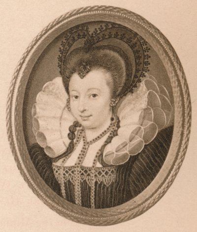 Catherine Knevett, Contessa di Suffolk da Nicholas Hilliard