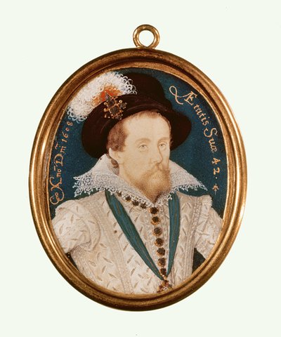 Re Giacomo I da Nicholas Hilliard