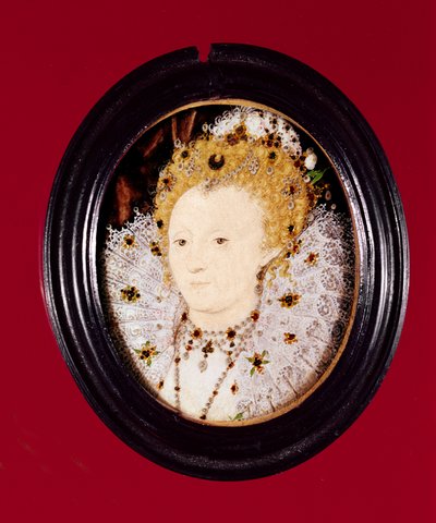 Ritratto della Regina Elisabetta I da Nicholas Hilliard