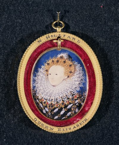 Ritratto della regina Elisabetta I da Nicholas Hilliard