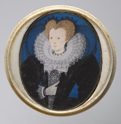 Ritratto di una donna, c.1590 da Nicholas Hilliard