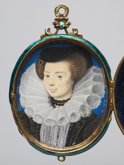 Ritratto di una Donna, c.1593 da Nicholas Hilliard