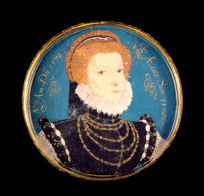 Ritratto di una donna, 1576 da Nicholas Hilliard