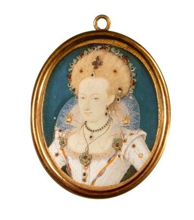 Regina Anna di Danimarca da Nicholas Hilliard