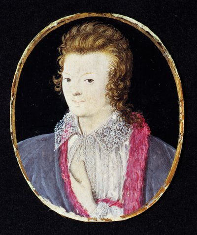 Giovane sconosciuto, c.1595 da Nicholas Hilliard