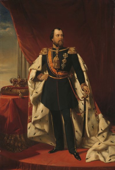 Guglielmo III (1817-1890), Re dei Paesi Bassi da Nicholas Pieneman