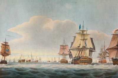 Battaglia di Copenaghen, c1801 da Nicholas Pocock