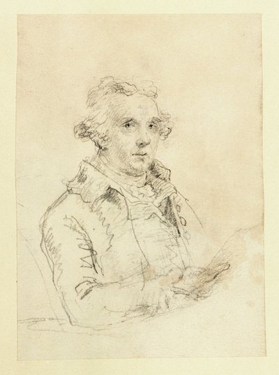 Autoritratto, c.1790 da Nicholas Pocock