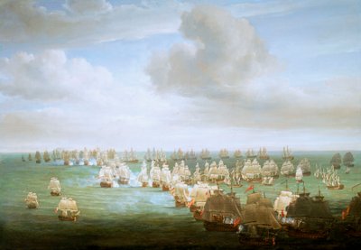 La battaglia di Trafalgar, 21 ottobre 1805, inizio dell