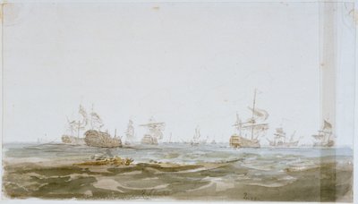La battaglia del Glorioso Primo di Giugno da Nicholas Pocock