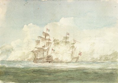 La battaglia del glorioso primo di giugno da Nicholas Pocock