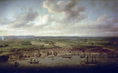 I cantieri e i moli di Woolwich (Inghilterra), il cantiere delle costruzioni reali dal XVI secolo da Nicholas Pocock
