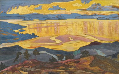 Prima della pioggia, 1916-1918 da Nikolai Konstantinowitsch Roerich