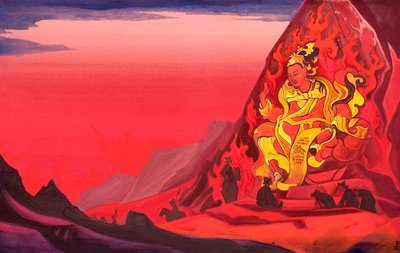 Comando di Rigden Djapo da Nikolai Konstantinowitsch Roerich