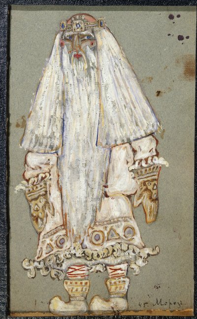 Ded Moroz (Nonno Gelo, Babbo Natale) da Nicholas Roerich