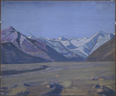 Da Kurul verso la Catena del Karakorum, 1926 da Nicholas Roerich