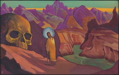 Issa e il teschio del gigante da Nicholas Roerich