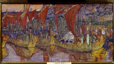 La campagna di Chersonessos di Vladimir il Grande da Nicholas Roerich