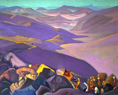 Mongolia, Gengis Khan, 1938 da Nicholas Roerich