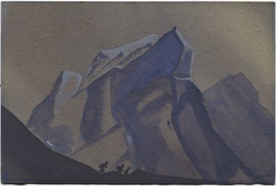 Passo di Montagna, Tempesta, 1936 da Nicholas Roerich