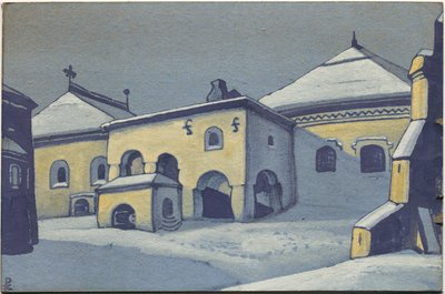 Vecchio Pskov, 1936 da Nicholas Roerich