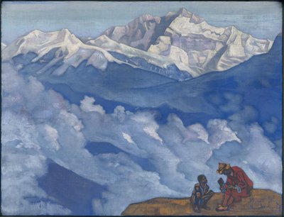 Perla della ricerca, serie "La sua patria", 1924 da Nicholas Roerich