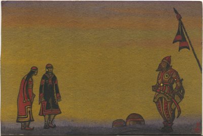 Polovtsiani, Polovtsiani e Fanciulle, costume per "Danza dei Polovtsiani" dall