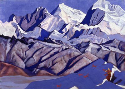 Cavalli rossi, 1925 da Nicholas Roerich