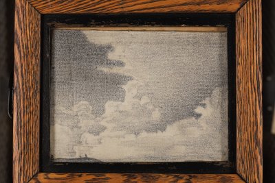 Schizzo di paesaggio e nuvole, c.1917-19 da Nicholas Roerich