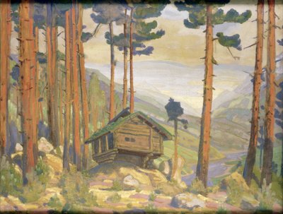 Scenografia per Peer Gynt, 1912 da Nicholas Roerich