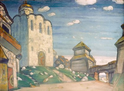 La Cattedrale di Putivl da Nicholas Roerich