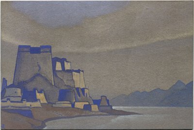 Tibet, Dzong, 1936 da Nicholas Roerich