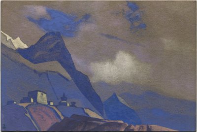 Tibet, vicino al Brahmaputra, 1936 da Nicholas Roerich