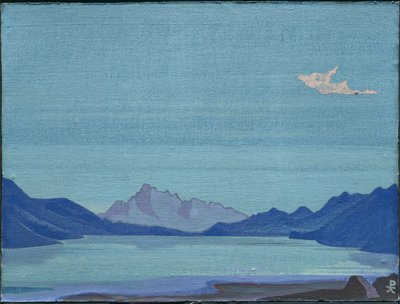 Laghi tibetani, 1933 da Nicholas Roerich