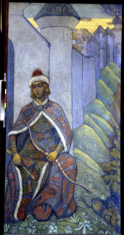 Un cavaliere da Nicholas Roerich
