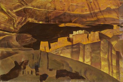 Rovine della Casa Bianca nel Canyon De Chelly da Nicholas Roerich