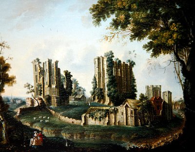 Vista Estesa del Castello di Kenilworth da Nicholas Thomas (attr. to) Dall