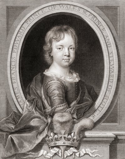 Principe James Francis Edward Stuart da Nicholas de (after) Largilliere