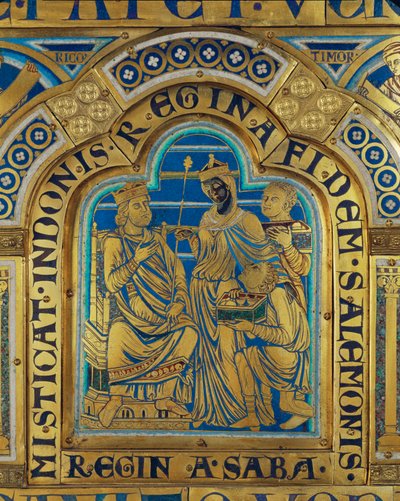Re Salomone e la Regina di Saba ... da Nicholas of Verdun