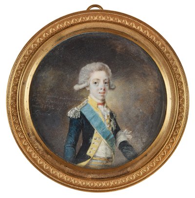 Ritratto di Gustavo IV Adolfo di Svezia, 1792 da Niclas Lafrensen