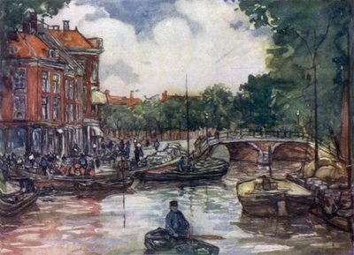 Il ponte dei pesci, Leiden da Nico Jungman