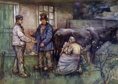 La vendita di una mucca da Nico Jungman