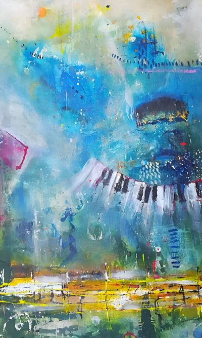 Melodia astratta per pianoforte da Nico Phooko