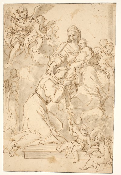 Madonna col Bambino e Sant